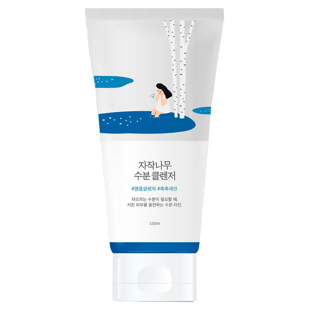Увлажняющий гель для умывания с березовым соком Round Lab Birch Juice Moisturizing Cleanser, 150 мл